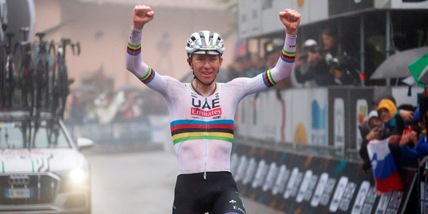 Un super Pogacar per una Tre Valli top