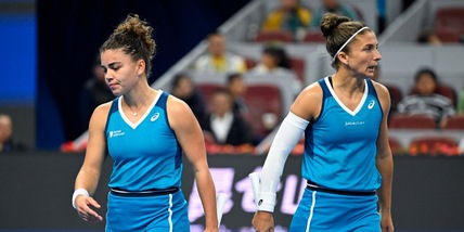 Errani-Paolini eliminate nel torneo di doppio a Wuhan: Alexandrova-Siniakova ok