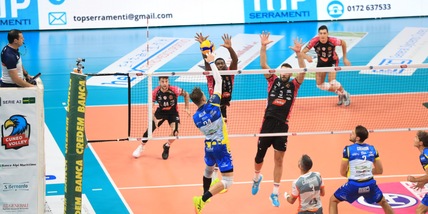 Cuneo si prende la vetta, vincono Tinet e Brescia