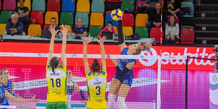 Firenze batte in tre set una Pinerolo in giornata no