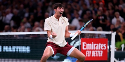 Popyrin, dopo Berrettini battuto anche Medvedev: è agli ottavi a Parigi-Bercy