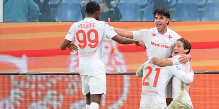 Gosens firma il sorpasso Juve: la Fiorentina batte il Genoa