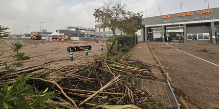 Gp Valencia annullato, la MotoGp: "Il nostro cuore è con la città"