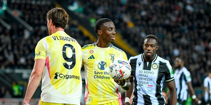 Weah gongola: "Juve, mi sento al centro. Fare il 9 per me è naturale"