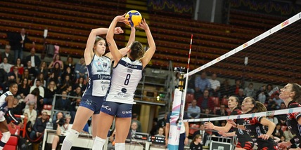 Milano da tre punti sul campo di Perugia