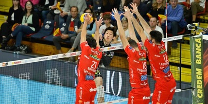 Perugia batte Civitanova in rimonta, primo successo per Cisterna