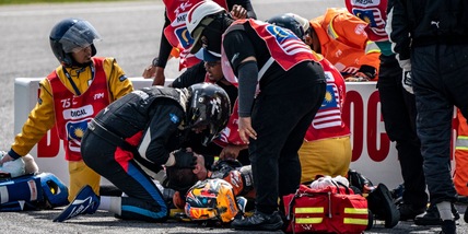 Miller dopo il pauroso incidente in Malesia: “Fortunato a uscirne vivo..."