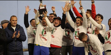 Pallapugno: la Cantina Terre del Barolo Albese si tinge di tricolore