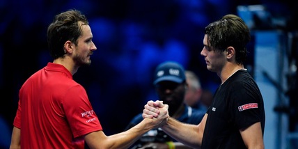 Fritz, buona la prima alle Atp Finals: batte Medvedev in due set