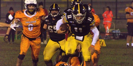 Giaguari Torino: l'Under 18 consolida la seconda piazza nel girone vincendo in casa dei Rhinos