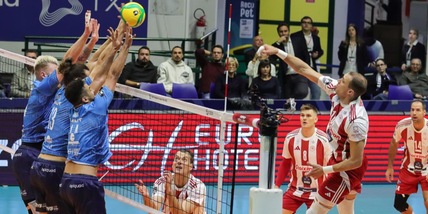 Champions League: Monza batte l'Olympiacos solo al tie break