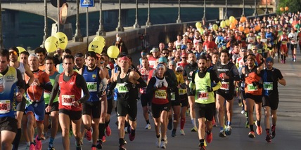 La XXV Maratona di Pisa è una festa della solidarietà