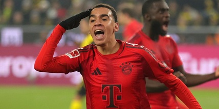 Musiala salva il Bayern a Dortmund, ma Kane va ko