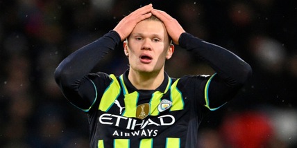 Il City stecca prima della Juve: Haaland gol non basta più per la vittoria