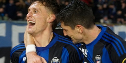 Moreo-Piccinini gol, Pisa batte Bari: Inzaghi aggancia il Sassuolo in vetta