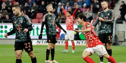 Bayern, primo ko a sorpresa: colpo Magonza e il Leverkusen ne approfitta