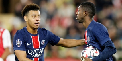 Poker Psg al Monaco: Dembele show, paura Donnarumma