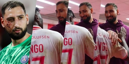 Donnarumma, l’incontro con Singo dopo Monaco-Psg e il post social dell’ex Toro