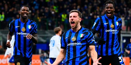 L'Inter stende il Como: Carlos Augusto e Thuram gol, Inzaghi a -3 dall'Atalanta