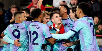 Arsenal, rimonta show: tris al Brentford, Arteta ora è 2° a -6 dal Liverpool