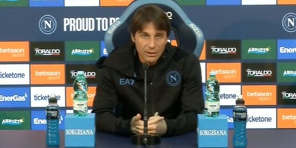 Conte: "Lukaku, ogni santa volta è così". Poi l'idea ripresa dalla Juve