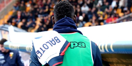 Il Genoa non passa a Lecce, Balotelli resta in panca: la risposta di Vieira