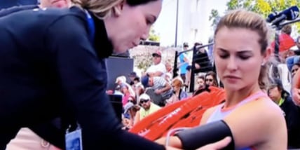 Kalinskaya, paura per la fidanzata di Sinner: la pressione va giù in campo