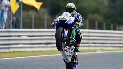 Moto Gp, Jerez: 62ª pole position in carriera per Valentino Rossi