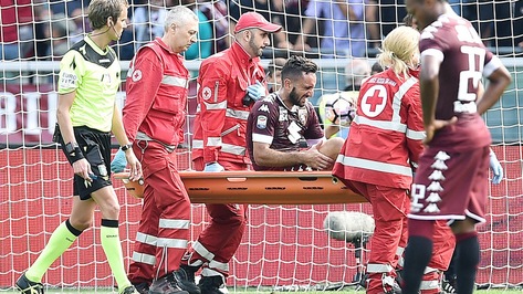 Torino, tegola Molinaro: fuori per 5-6 mesi