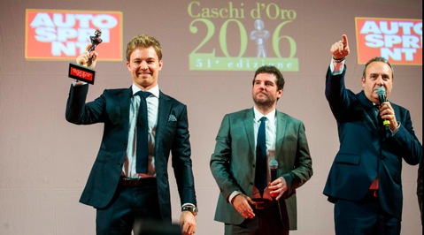 Formula 1, Rosberg vince il Casco d'Oro