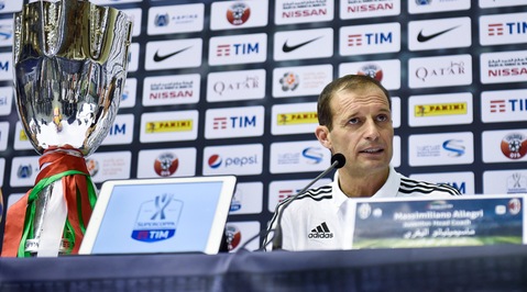 Juventus, Allegri: «Domani serve una Juve da battaglia»