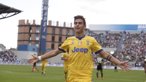 Juventus, Dybala show, tripletta strepitosa 3-1 al Sassuolo