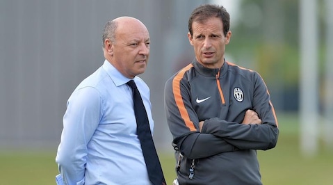 Juve, Allegri-Marotta in sede: contratto fino al 2017