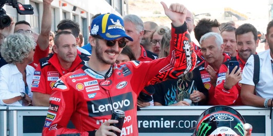 MotoGP: Bagnaia è come Rossi, dategli solo il tempo
