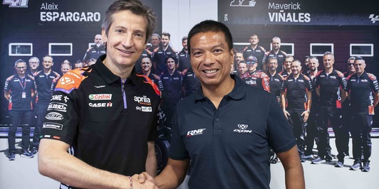 MotoGP: la doppia scommessa della cripto-Aprilia