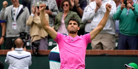 Tennis, Alcaraz numero 1: forte, fortissimo, quasi un mostro