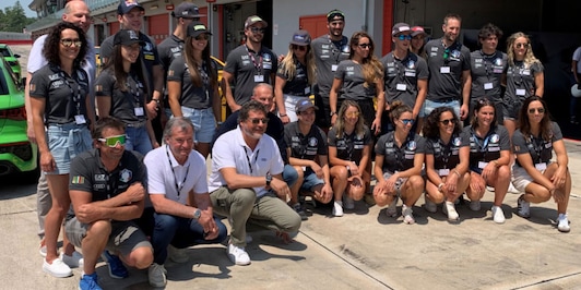 Goggia e C. in pista a Imola con i bolidi dell'Audi