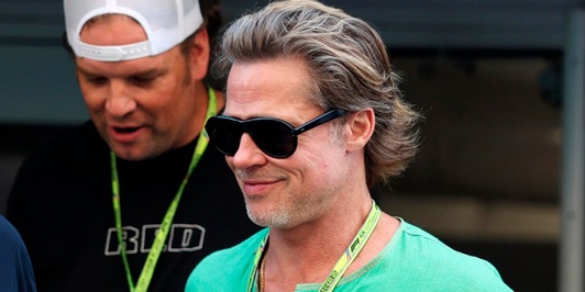 F1 Silverstone, ecco il Gp-Set: in pista anche Brad Pitt