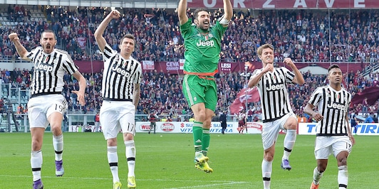 Torino-Juventus 1-4: record Buffon, doppietta Morata. Maxi, 2-2 annullato