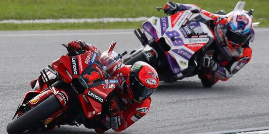 Spavento Bagnaia, però ha il Mondiale nelle mani