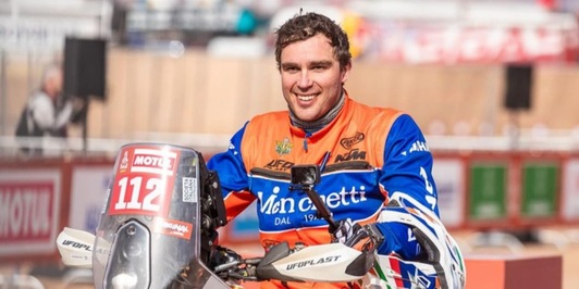 La Dakar di Gioele Meoni, nel nome del padre: “Lui è con me"