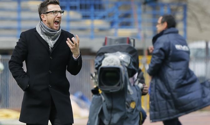 Di Francesco : «Sassuolo attento, basta distrazioni»