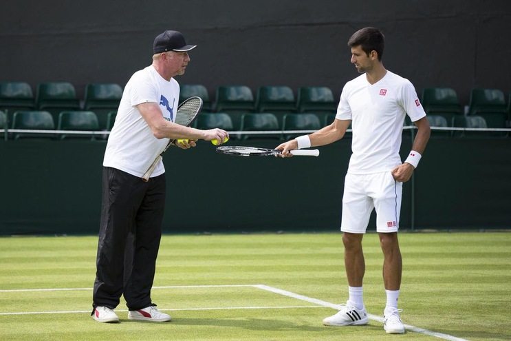 Tennis: Djokovic lascia l'allenatore Becker