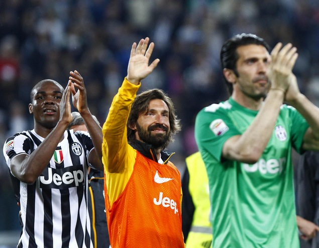 Buffon saluta Pirlo: «Ciao amico mio»