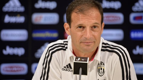 Allegri: «Giocano Marchisio, Alex Sandro e Barzagli»