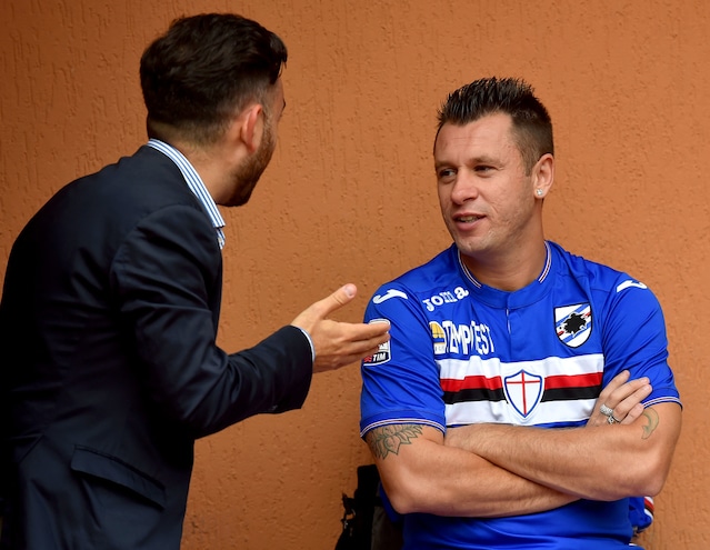 Samp, Cassano tra i disponibili