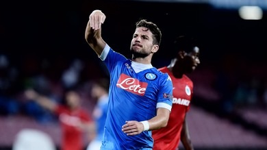 Europa League, Napoli-Bruges 5-0: Callejon-Mertens-Hamsik, è manita