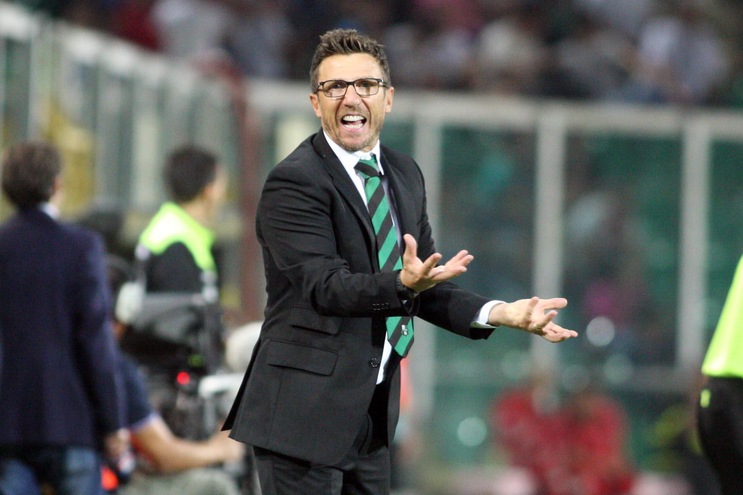 Di Francesco: «Sassuolo, goditi il momento»