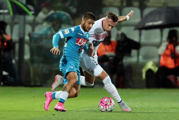 Napoli, Insigne: terapie, palestra e piscina