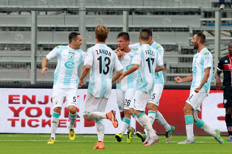 Entella, differenziato per Palermo e Jadid